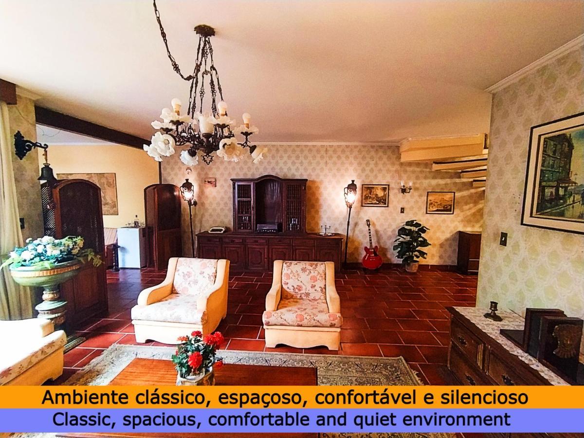 Cama Queen Mega Suite - 10 Min Metro E Aeroporto Cgh 상파울루 외부 사진
